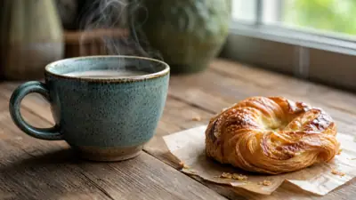 Original coffee and pastry example